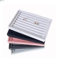 ราคา NEEDWAY ของขวัญกล่องเกาหลีถาดผู้ถือแหวนถาดนิ้วมือแหวนต่างหูผู้หญิงแบบพกพา Elegant แหวนจอแสดงผลกรณี (51711757894)