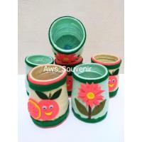 ราคา กล่องดินสอทําจากขวดพลาสติกและผ้าสักหลาด (18180073132)