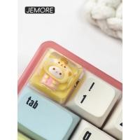 ราคา keycap ไทย keycaps ปุ่มกด เดี่ยว สวัสดี คิตตี้ เรซิ่นอีพ็อกซี่พุดดิ้งสุนัขแป้นพิมพ์เครื่องกลโปร่งแสงสุนัขหูใหญ่น่ารักเฉพาะ เอสซี คีย์ (54962213541)