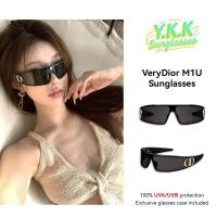 ราคา แว่นกันแดด VeryDior M1U Fashion Sunglasses ผหญิง แว่นกันแดดแฟชั่น UV400 (42855596871)