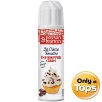 ราคา เพซองเบรตองยูเอชทีวิปปิ้งครีมแบบสเปรย์ 250กรัม Paysan Breton UHT Whipped Cream Spray 250g. [บาร์โค้ด 3412290032291] (56312728461)