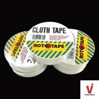 ราคา ROTO TAPE Cloth Tape 1" x 10yds เทปผ้า เทปกาว White สีขาว (23622963985)