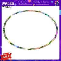 ราคา <wales> ไฟหลากสี 24LED 90 ซม.กระพริบฮูลาฮูปฟิตเนสห่วงกีฬาลดน้ําหนักเครื่องมือ (49361428821)