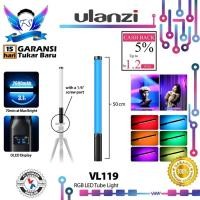 ราคา Ulanzi VL119 RGB Tube Light Handheld LED Video Light Wand 2907 Light Stick Ulanzi VL-119 Lighting Studio แบบพกพาการรับประกันอย่างเป็นทางการ (55360386247)