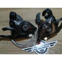 ราคา มือเกียร์รวม ชิพเตอร์มือรวม 3x7 สปีด Shimano อะไหล่จักรยาน คันเบรคคู่ เบรกแบบรวมสำหรับจักรยานขนาด 7 สปีด (14910568604)