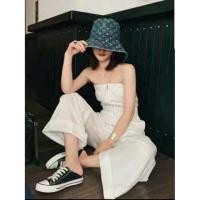 ราคา จั๊มสูทเกาะอกขายาว จั๊มสูทขายาว จั๊มสูทกางเกงขายาว จั๊มสูทเกาะอกซิปหน้า จั๊มสูทเกาหลี (5738746936)