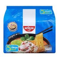 ราคา [สินค้าส่งด่วน] นิสชิน บะหมี่กึ่งสำเร็จรูป รสหมูมะนาว 60 ก. แพ็ค 5 (54113330614)