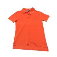 ราคา PO LO(10-12) M เสื้อโปโลคอปก แขนสั้น สีส้มม้าเขียว (40372868023)