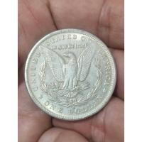 ราคา เหรียญ ONE DOLLARS USA รูกนกอินทรีร์ เนื้อโลหะเงิน ปี คศ.1886 (56256547352)