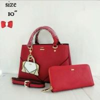 ราคา กระเป๋าแบรนเนม Lyn เซต 2 ใบพร้อมส่งคะ (953810836)