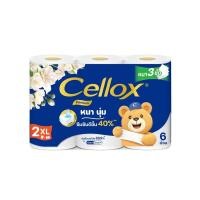 ราคา [สินค้าส่งด่วน] เซลล็อกซ์ พรีเมียม ดับเบิ้ลโรล 6 ม้วน CELLOX PURIFY PREMIUM DOUBLE ROLL 6R (51312480810)