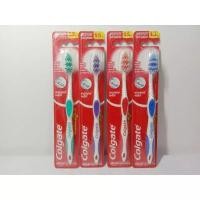 ราคา Colgate แปรงสีฟัน คอลเกต เดอลุกซ์ พลัส Colgate Deluxe Plus แปรงสีฟันสำหรับผู้ใหญ่คละสี (23652083385)