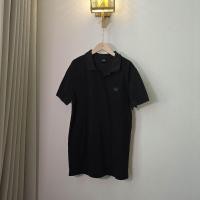 ราคา BOSS HUGO BOSS – Slim Fit Washed Black Polo Shirt (มือสอง) (42464116413)