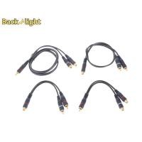 ราคา [Backlight] จําหน่ายลําโพงแปลงสายทองสาย Cooper Wire 2 RCA Female To 1 RCA Male Splitter Cable Audio Splitter [ใหม่] (50510334259)