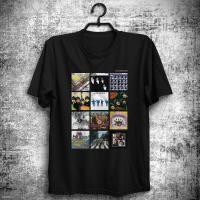 ราคา The Beatles Rock Albums Classic-Tshirt John Lennon Paul Mccartney George Harrison (48111979998)