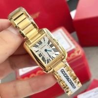 ราคา [Ziliruyi Exclusive Channel Supply รุ่นปรับแต่งสุดๆ] Original Order TANK ANGLAISE Series Watch นาฬิกาผู้หญิง นาฬิกาควอทซ์ Classic Masterpiece 18K ทองแท้หนา W5310013นาฬิกาข้อมือ ใช้วัสดุสีโรสโกลด์ 18K 