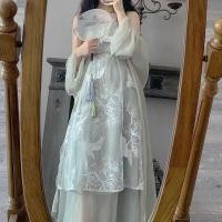 ราคา เดรส2สายคลาสสิคตาข่ายปักสวย (28588771124)