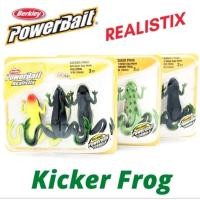 ราคา เสนอ!! BERKLEY POWERBAIT REALISTIX KICKER FROG 10CM. (23056137739)