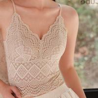 ราคา ฤดูใบไม้ผลิเย็นใสสีลูกไม้ฝรั่งเศสเสื้อกั๊กยกทรงกับแผ่นหน้าอกหนึ่งแสงคนสวมใส่ที่สวยงามกลับชุดชั้นในชุดชั้นใน20260630 (45863127539)