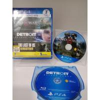 ราคา แผ่นเกมส์ Ps4 - God of War 4 + Detroit : Become Human (Playstation 4) (อังกฤษ) มีสองเกมส์ ‼️แผ่นก็อดมีรอยหนัก (25625788648)