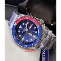ราคา นาฬิกาผู้ชาย SEIKO Automatic new logo รุ่น SRPD53K1 SRPD53K SRPD53 หน้าปัดสีน้ำเงิน ขอบเป๊ปซี่ (6017710100)
