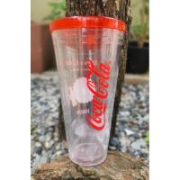 ราคา แก้วพลาสติกหนา COCA COLA ฝาเกลียว (23459052627)