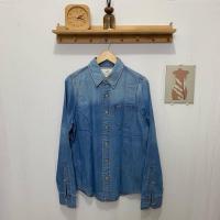 ราคา KEMEJA เสื้อเชิ้ตแขนยาวยีนส์ Hollister Original ไซส์ S (49711013090)