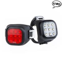 ราคา Knog BlinderMini Clasic Niner ชุดไฟจักรยานแบบชาร์จ USB แพ็คคู่ (49761534391)