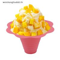 ราคา ไทย 20ชิ้นทิ้งโยเกิร์ตถ้วยกรวยหิมะถ้วยสําหรับไอศครีมสมูทตี้ถ้วยไอศครีมไสน้ําแข็งทรายชามน้ําแข็งดอกไม้หิมะน้ําแข็งถ้วย บีจีเอช (28403376537)