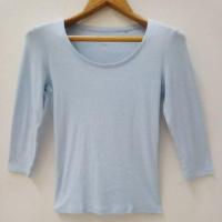 ราคา Uniqlo เสื้อแขนสามส่วน อก30-34นิ้ว (5081731694)