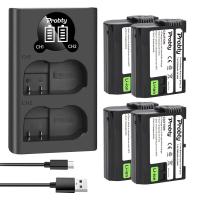 ราคา 2500mAh EN-EL15C EL15C EN EL15 Battery + LED Charger for Nikon D500, D610, D750, D800, D810, D850, D7000, D7100, D7500, (21934853093)