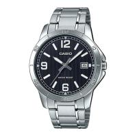 ราคา Casio Standard นาฬิกาข้อมือผู้ชาย สายสแตนเลส รุ่น MTP-V004,MTP-V004D,MTP-V004D-1B2 - สีเงิน (6436436176)