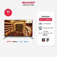 ราคา SHARP TV Full HD LED Smart รุ่น 2T-C40EF2X ขนาด 40 นิ้ว (22966323774)