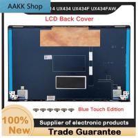 ราคา ใหม่สําหรับ ZenBook 14 UX434 UX434F UX434FAW LCD ปกหลังแล็ปท็อปสีฟ้ากรณี A Shell AAKK Shop (49010310004)