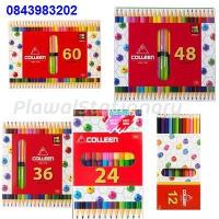 ราคา MJU2234❣สีไม้คลอรีน 2 หัว COLLEEN 12 / 24 / 36 / 48 / 60 สี No.787 (9895636827)