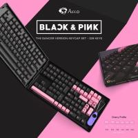 ราคา AKKO Black & Pink - The Dancer Version Double-Shot PBT Cherry Profile Keycaps สําหรับคีย์บอร์ดแบบกลไก (229 คีย์) (28194810138)