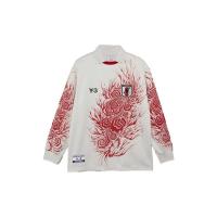 ราคา adidas Y-3 Japan National Football Team CW Long Sleeve T-Shirt "Core White Power Red" T-Shirt 30287 (28111031738)