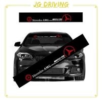 ราคา ❤ JD Car Windscreen Windshield Sticker BLACK Decorative For ISUZU D-Max Mu-X Dmax Mux Accessories (25032699184)