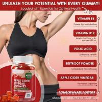 ราคา พร้อมสต็อก Fast Shipping APPLE CIDER VINEGAR มังสวิรัติ Gummy ACV อาหารเสริมเพื่อสุขภาพ 60 แคปซูล APPLE CIDER VINEGAR GUMMIES212360615 (44562249481)