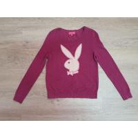 ราคา เสื้อไหมพรม Playboyแท้ สีม่วง ไซส์ S (22716436663)