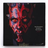 ราคา Darth Maul ดาร์ธ มอล Star Wars สตาร์วอร์ส รูปภาพ​ติด​ผนัง​ pop art แต่งบ้าน ของขวัญ กรอบรูป​ โปสเตอร์ (6540616687)