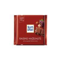 ราคา [สินค้าส่งด่วน] ริทเทอร์สปอร์ตเรซินเฮเซลนัต 100ก. RITTER SPORT RAISIN HAZELNUTS 100 G. (46762482397)