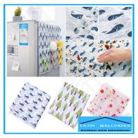 ราคา ผ้าคลุมตู้เย็นกันน้ํา ผ้าคลุมตู้เย็น ผ้าคลุมตู้เย็น ลายครบ น่ารัก (45702185592)