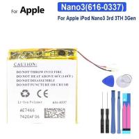 ราคา For Apple iPod Nano 3 3rd 3TH 3Gen Nano3rd Nano3 MP3 8GB 4GB MP4 Nano3(616-0337) แบตเตอรี่ 370mAh (29080960872)