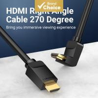 ราคา Vention สาย HDMI หัวขวา 90 องศา HDMI 2.0 4K Ultra HD 3D 1080P รองรับ Ethernet (57662242885)