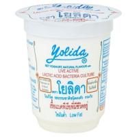 ราคา [สินค้าส่งด่วน] โยลิดา โยเกิร์ต รสธรรมชาติไขมันต่ำ 150 กรัม YOLIDA YOGURT NATURAL LOW FAT 150 G (45262041524)