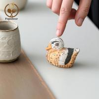 ราคา เล่น- ไม้เป็ดหุ่น Hand-Carved เป็ดรูปปั้นขนาดเล็ก Rustic Wildlife ประติมากรรมสะสมเครื่องประดับสําหรับในร่มโต๊ะชั้นวางตกแต่ง (46060973103)