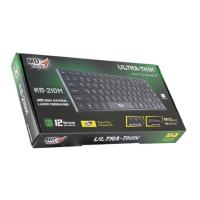 ราคา คีย์บอร์ดมินิ USB Keyboard MD-TECH (KB-210M-Mini) สีดำ (4287865566)