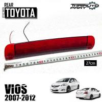 ราคา ไฟเบรก LED สำหรับสปอยเลอร์หลัง (เลนส์สีแดง) ขนาด 27 ซม. สำหรับ Toyota Vios / Yaris Sedan ปี 2007-2012 1ชิ้น (40532273626)