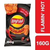 ราคา Lay's Flaming Hot Potato Chips 160g ++ เลย์ มันฝรั่งทอดกรอบรสเฟลมมิ่งฮอต 160 กรัม (7288460292)